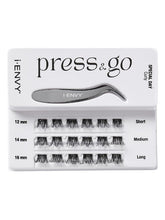 I ENVY BY KISS PRESS & GO PRESS ON CLUSTER LASHES ALL-IN-ONE KIT SPECIAL DAY
